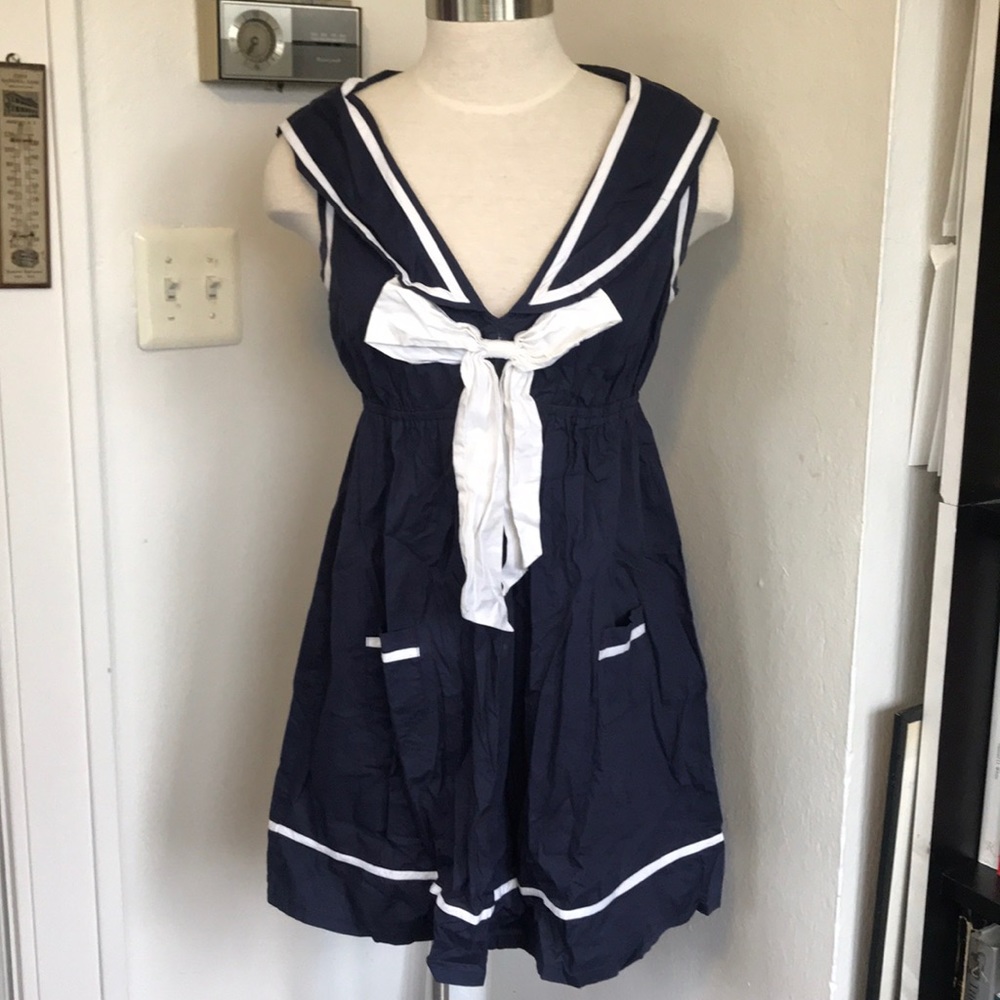 Babydoll Sailor Dress